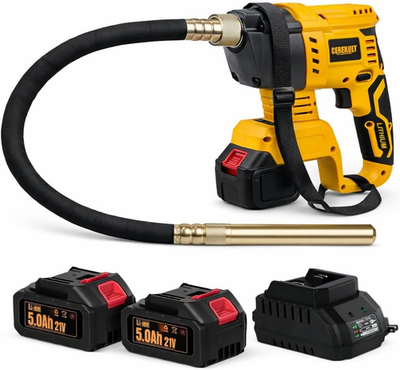 #ad Electric Concrete Vibrating Tool 700W Cordless Concrete Vibrator Compatible wit $192.36