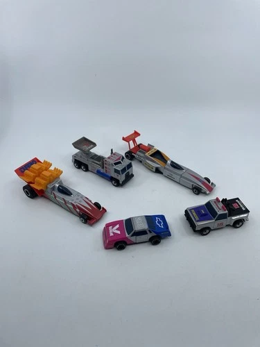 Vintage 1980s Matchbox Connectables Dragsters Pickup Truck & More