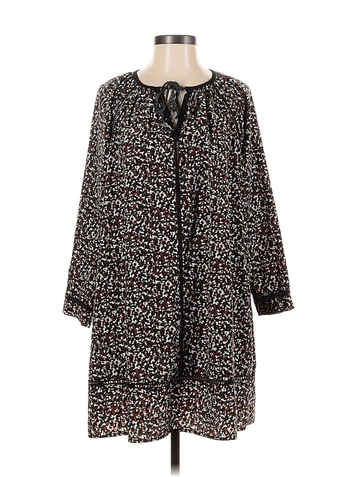 MICHAEL Michael Kors Women Brown Casual Dress S