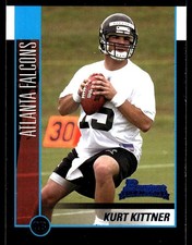 Kurt Kittner 2002 Bowman #113 Falcons NFL READ FREE SHIPPING AutographDen