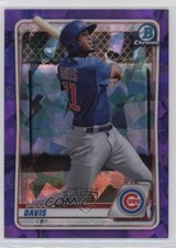 2020 Bowman Chrome Draft Sapphire Edition Purple 2/10 Brennen Davis #BD-187 0am0
