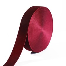 11/2 Inch x 10 Yard Burgundy Velvet Ribbon Gift Wrapping Flower Craft Bow