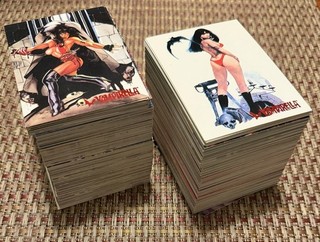 1995 Visions Of Vampirella TOPPS Trading Card Lot Of 296 MINT