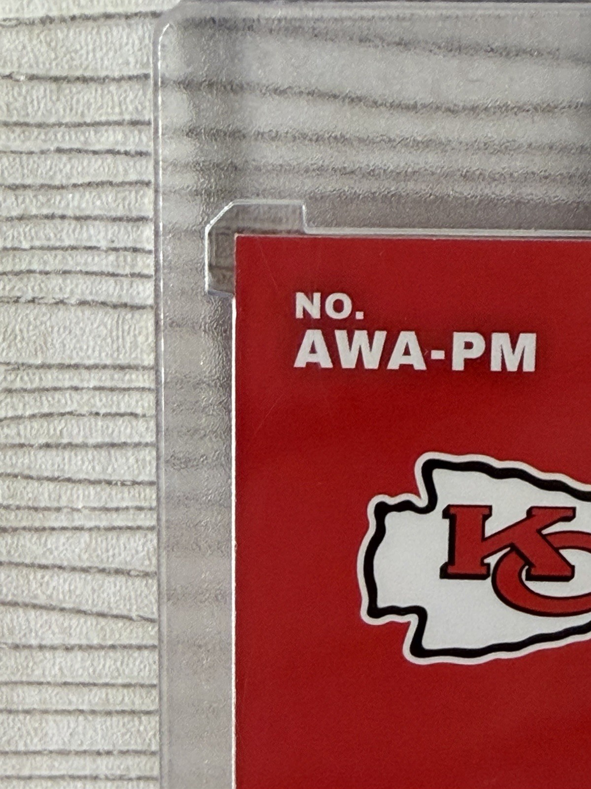 Patrick Mahomes II 2025 Panini Authentically Mahomes Award Winners Auto AWA-PM view 8