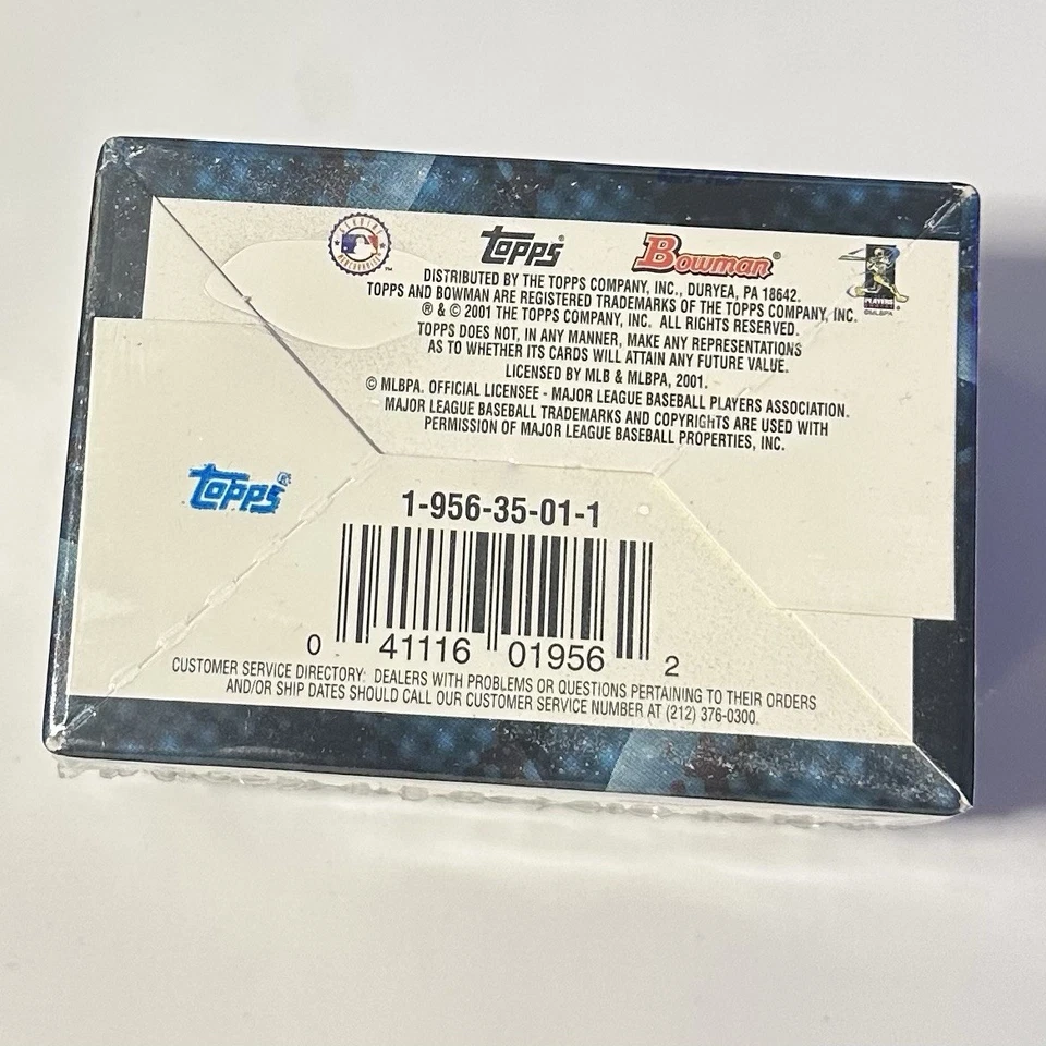 Bowman Draft Picks & Prospects 2001 conjunto sellado de fábrica Ichiro Suzuki Chase Utley Foto 3 de 3