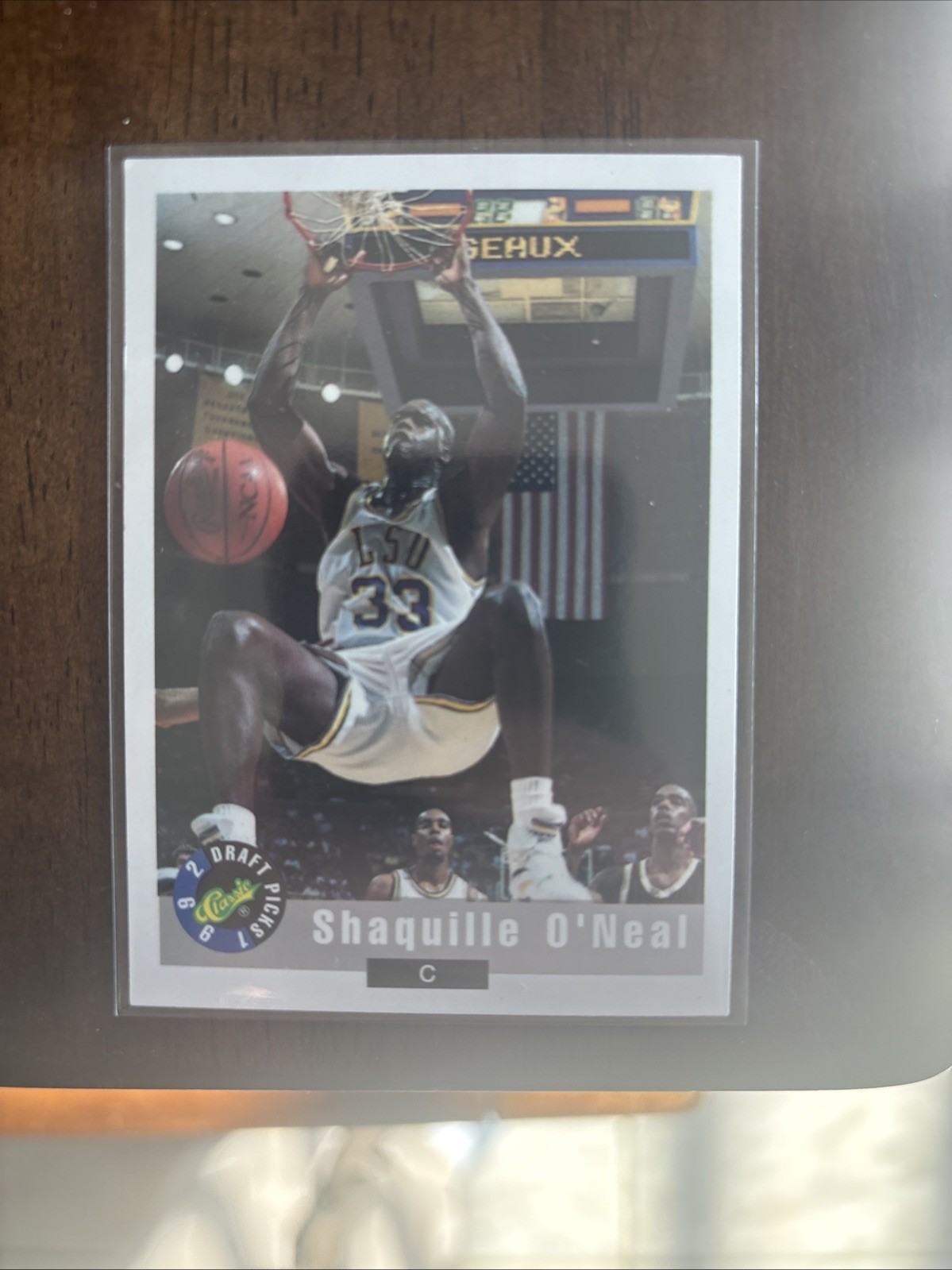 1992 Classic Draft Picks - Shaquille O'Neal #1 (RC)