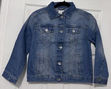 The Children's Place Kid's Blue Jean Jacket NWT Size 7/8