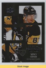 2024-25 Upper Deck Series 1 UD Portraits Black Sidney Crosby #P-20 READ 1l4x