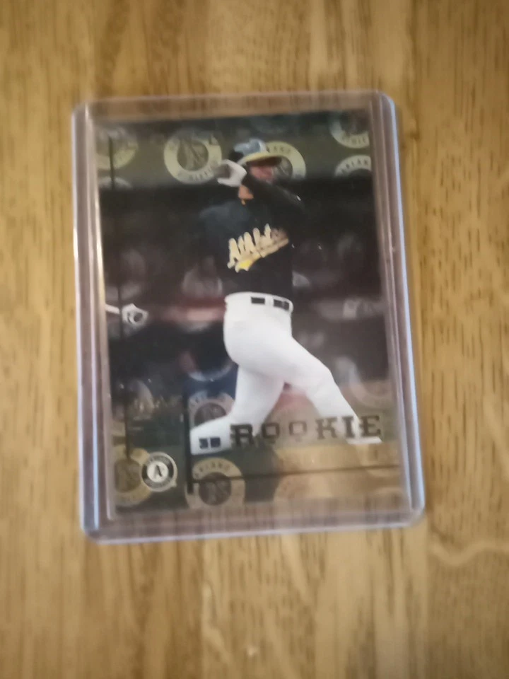 1998 Leaf Rookies &Stars#326 Eric Chavez Rookie Longevity21/50 Super Rare Rookie - Image 3 of 4