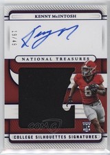 2023 Panini National Treasures Collegiate Blue 19/49 Kenny McIntosh Auto 0ui8