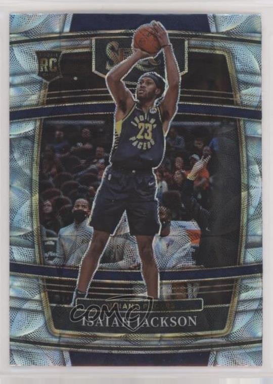 2021-22 Panini Select Concourse Scope Prizm Isaiah Jackson #55 1p66