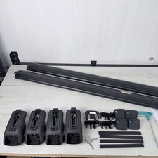 56 Inch Aluminum Universal Roof Rack Cross Bars For Raised Rail Suvs 330 Lb 56 Inch Aluminum Universal Roof Rack Cross Bars For Raised Rail Suvs 330 Lb