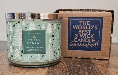 Bath & Body Works Fresh Balsam Large 3-Wick Candle 14.5 oz