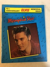Elvis Presley Magazine Vintage Ephemera 10th Anniversary Memorial Issue