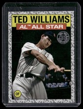 2021 Topps Ted Williams 1986 35th Anniversary All-Stars Platinum #/70