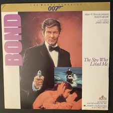 James Bond 007 The Spy Who Loved Me 1977 Laserdisc 2-Disc Set Widescreen Edition