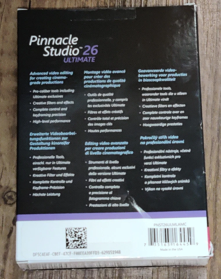 Pinnacle Studio 26 Ultimate: Pro-Level Video Editing & Screen Recording Software - Image 2 of 3