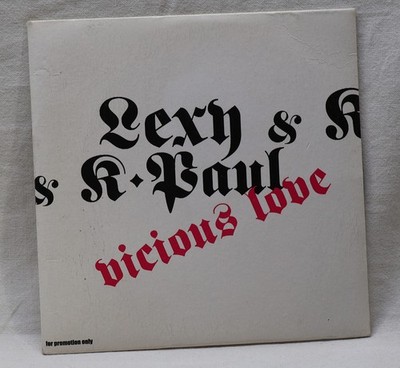 Lexy & K-Paul   Vicious Love - CD Single - Promo