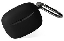 Silicone Case for JBL Tune Buds 2, Soft Flexible Scratch Resistant Black