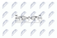 NTY NPW-HD-014 Antriebswelle Vorne Links FüR Honda