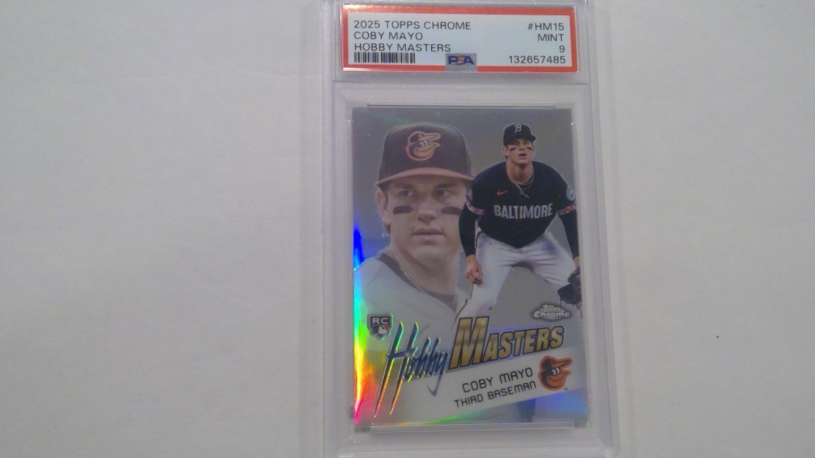 2025 Topps Chrome Hobby Masters Coby Mayo RC