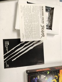 ATARI JAGUAR TEMPEST 2000 CIB 1994 FAN FAVORITE GAME- BOX -MANUAL AUTHENTIC 