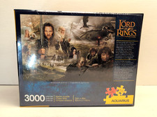 NEW SEALED 2020 LORD OF THE RINGS PUZZLE 3000 PCS 32 X 45 AQUARIUS THE RING