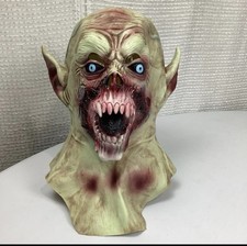 Vampire Zombie Rubber Halloween Mask Full Head Scary Spooky NEW 