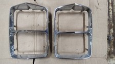 1977 1978 1979 Ford Ranchero Left Right Headlight Bezels Pair 77 78 79
