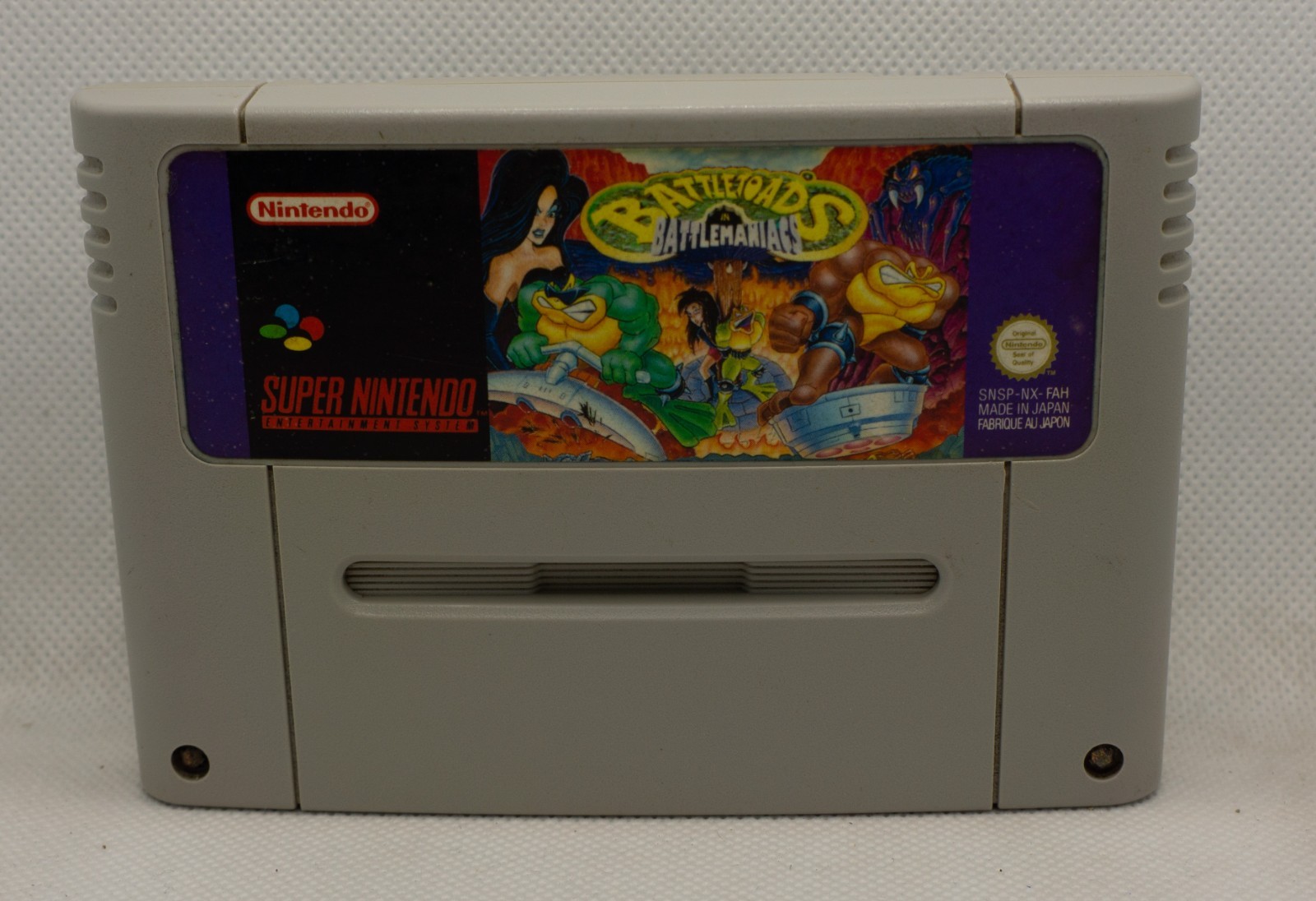 Battletoads in Battlemaniacs (Super Nintendo SNES) Rareware 1993 PAL FAH