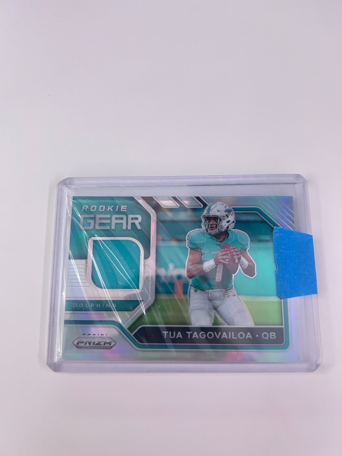 2020 Panini Prizm - Silver Rookie Gear Tua Tagovailoa #2 (MEM, RC)