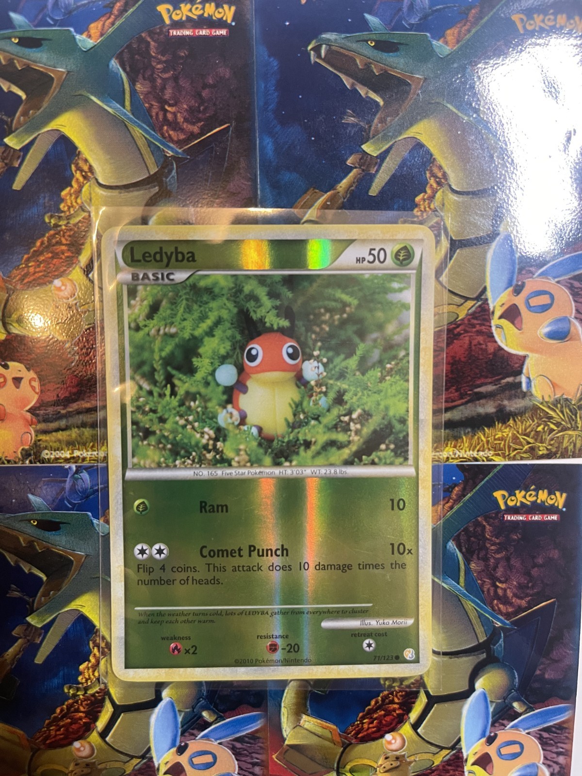 Ledyba 71/123 Heartgold & Soulsilver Reverse Holo NM/LP