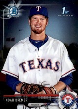 2017 Bowman Chrome Draft #BDC127 Noah Bremer - BB
