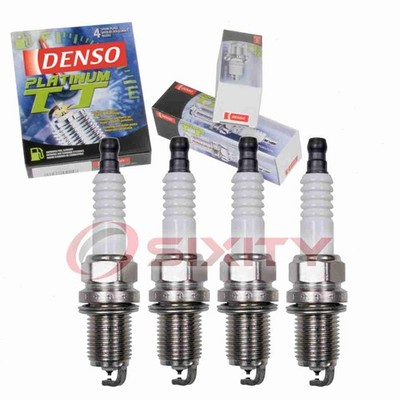4 pc Denso Platinum TT Spark Plugs for 2005 Saab 9-2X 2.0L H4 Ignition xp