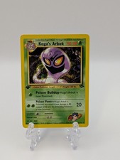 Pokemon 1st Edition Rare Koga's Arbok 25/132 Gym Challenge WOTC 2000 NM on eBay