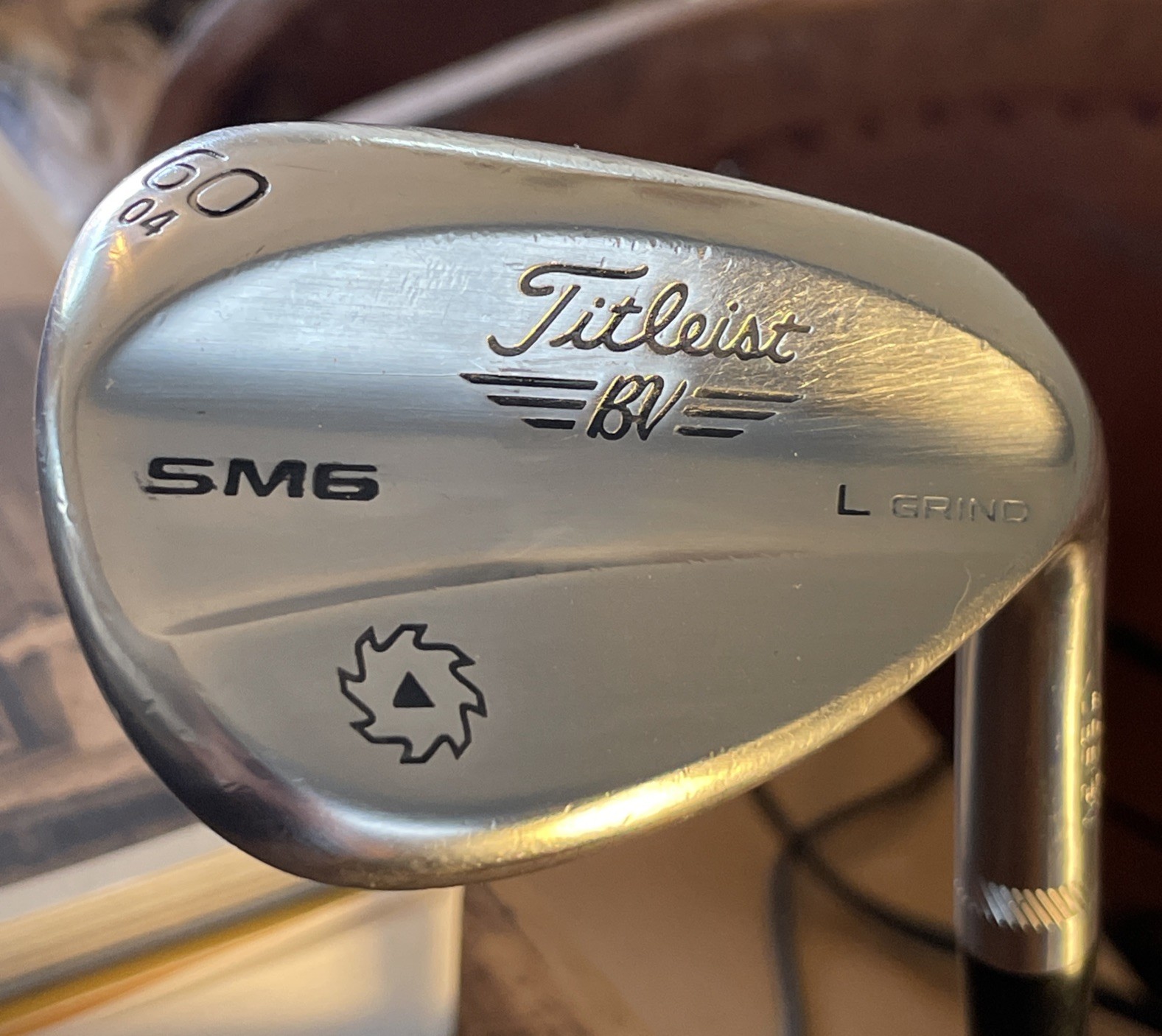 Titleist Vokey SM6 Tour Chrome Lob Wedge 60°/04° L‑Grind +3” Milled KBS Tour S
