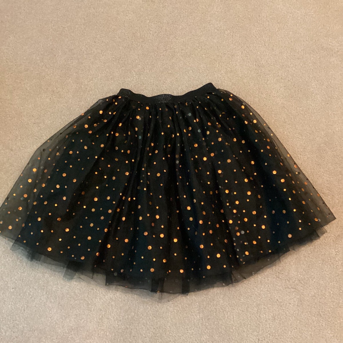 AMER OTONA MUSE DOT TULLE SKIRT DISNEY MINNIE MOUSE SKIRT,GIRLS 7