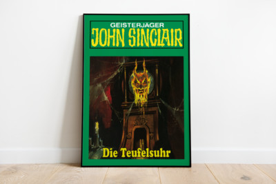 Vintage Poster DIE TEUFELSUHR - John Sinclair