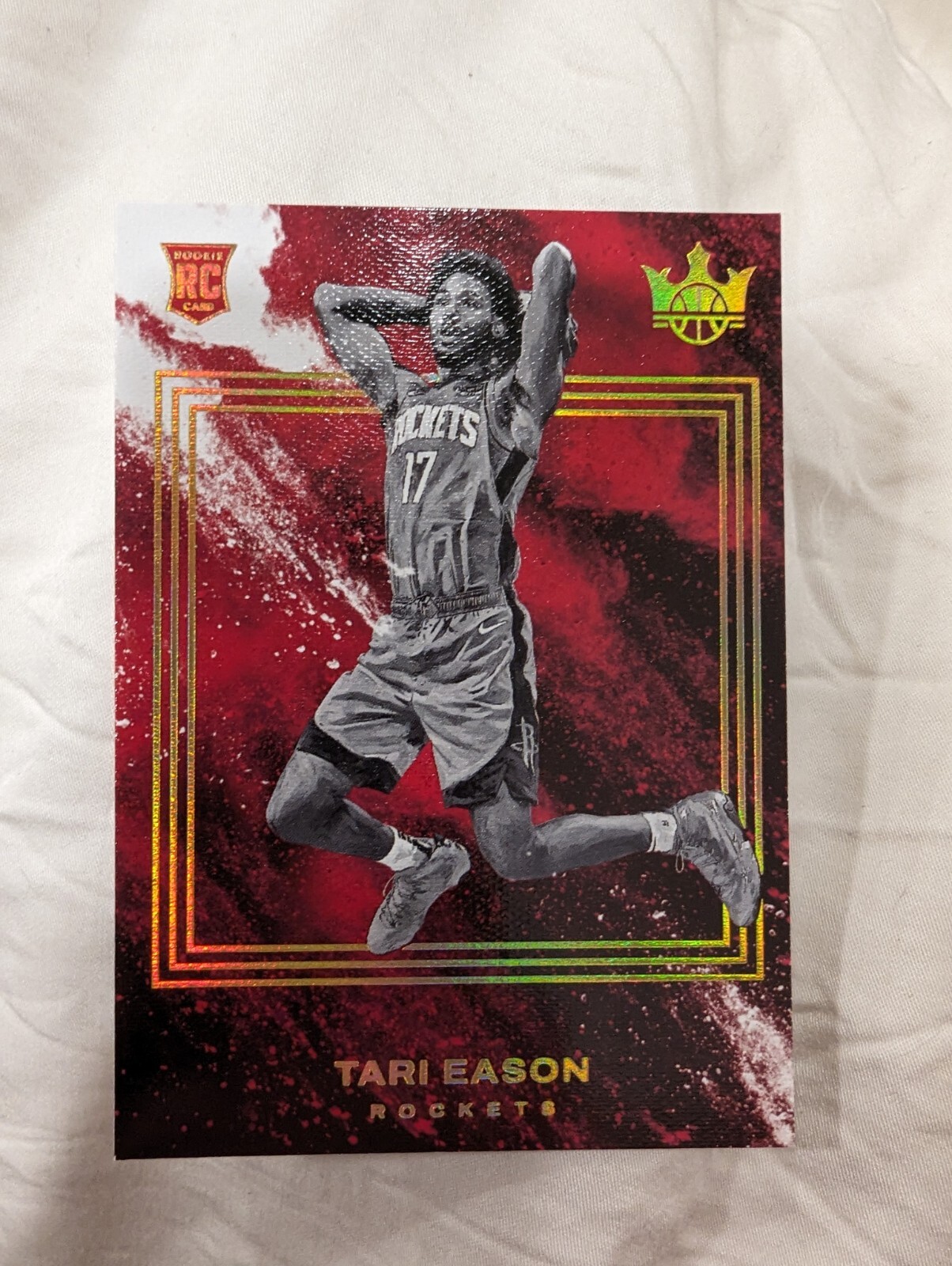 2022-23 Court Kings Level 4 SSP Tari Eason Rookie #189 Rockets Case Hit RC