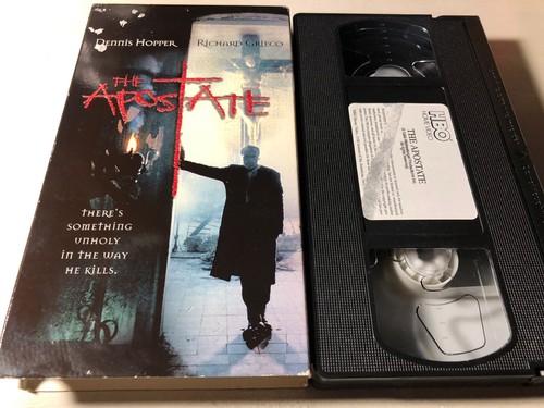 The Apostate (2000) VHS Horror Crime Mystery Dennis Hopper - Picture 3 of 3
