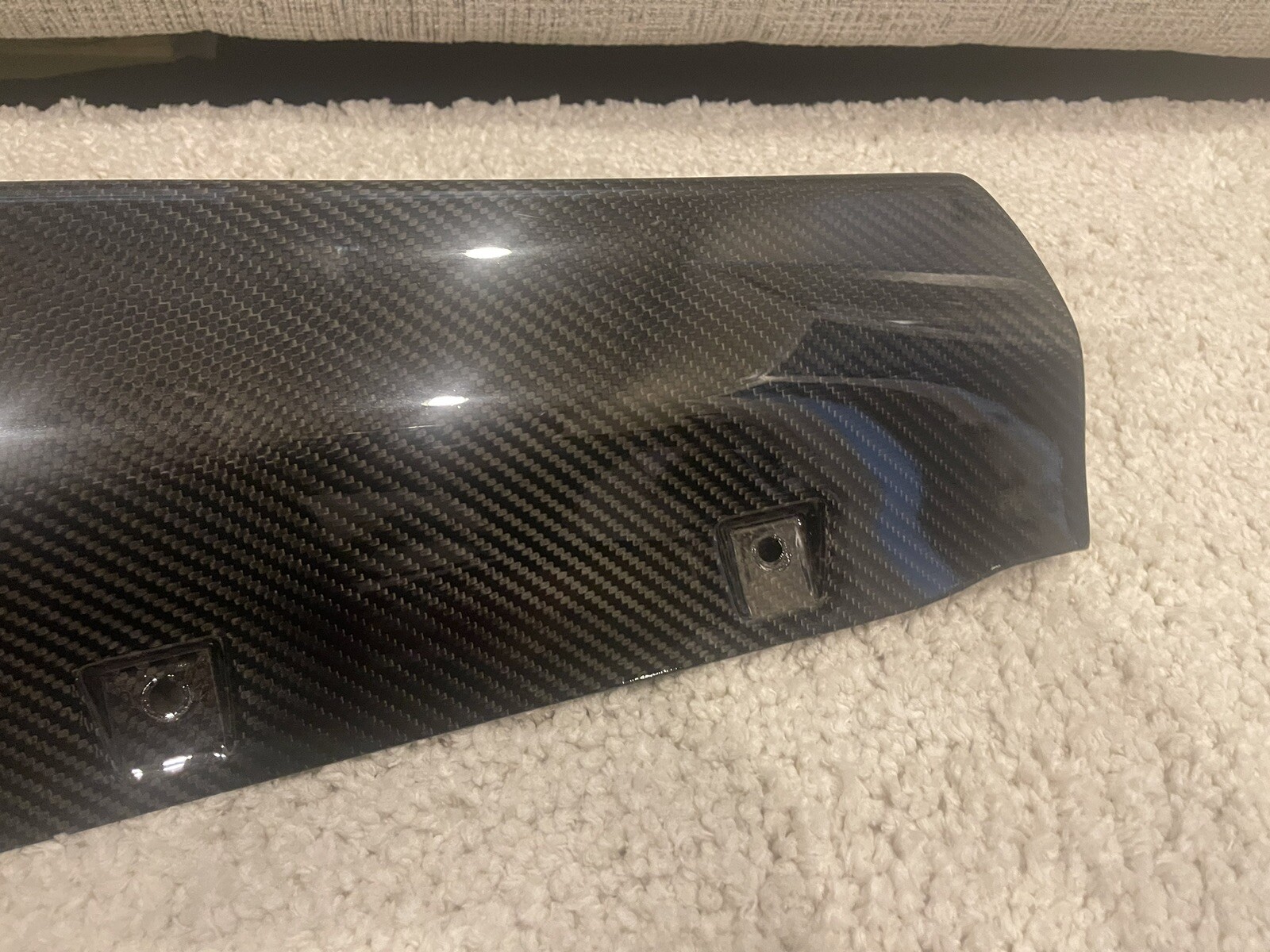 McLaren 600LT Right Rocker Panel Set Carbon Fiber OEM - Excellent Condition