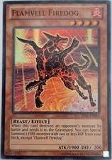 Flamvell Firedog - AP01-EN004 - Super Rare - Unlimited Edition - YuGiOh