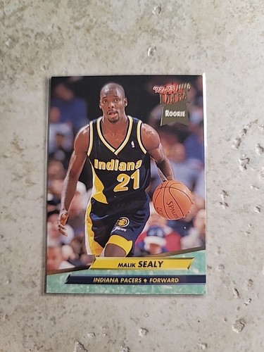1992-93 Ultra Indiana Pacers Basketball Card #277 Malik Sealy Rookie | eBay