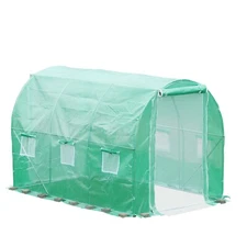 Aoodor 10x7x7FT Greenhouse Replacement Cover Outdoor Walk-in Tunnel (Only Cover)
