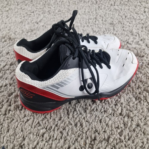 Yonex Trainers Mens UK 8.5 Power Cushion 65 X White Black Red - Picture 6 of 8