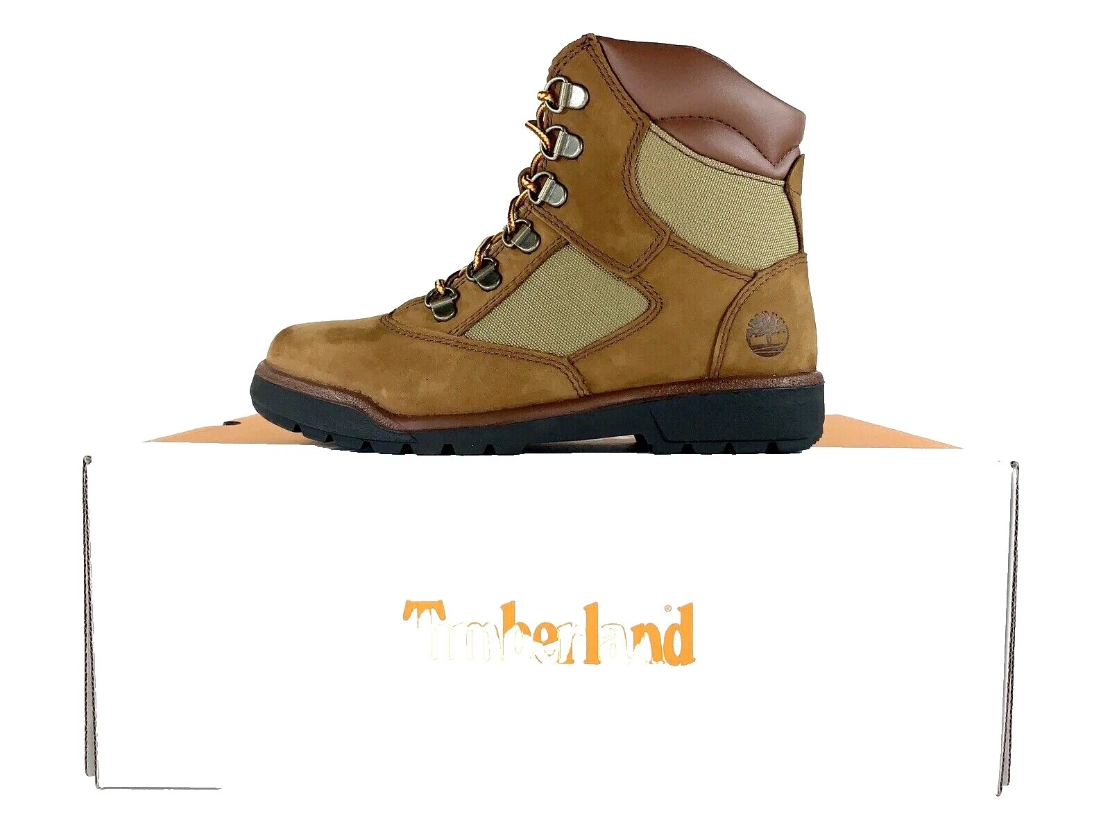 Zapatos bota marrón Timberland Para Niños