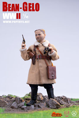 POPTOYS Bean-Gelo WWII Soviet Red Army Captain Bezov 1/12