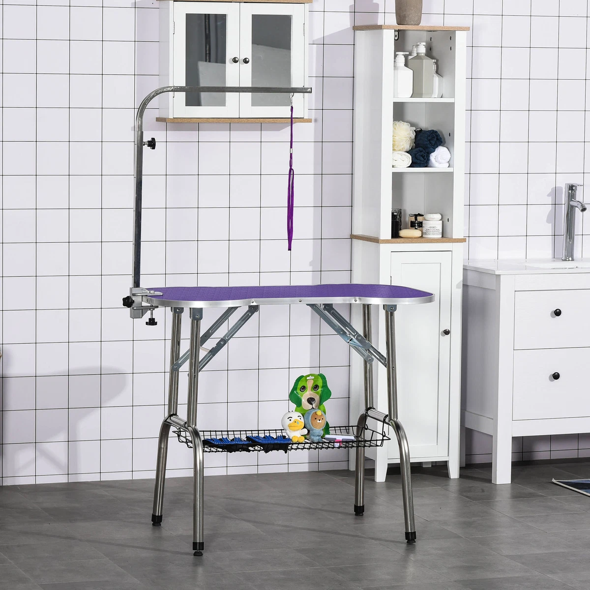 Used grooming cheap table