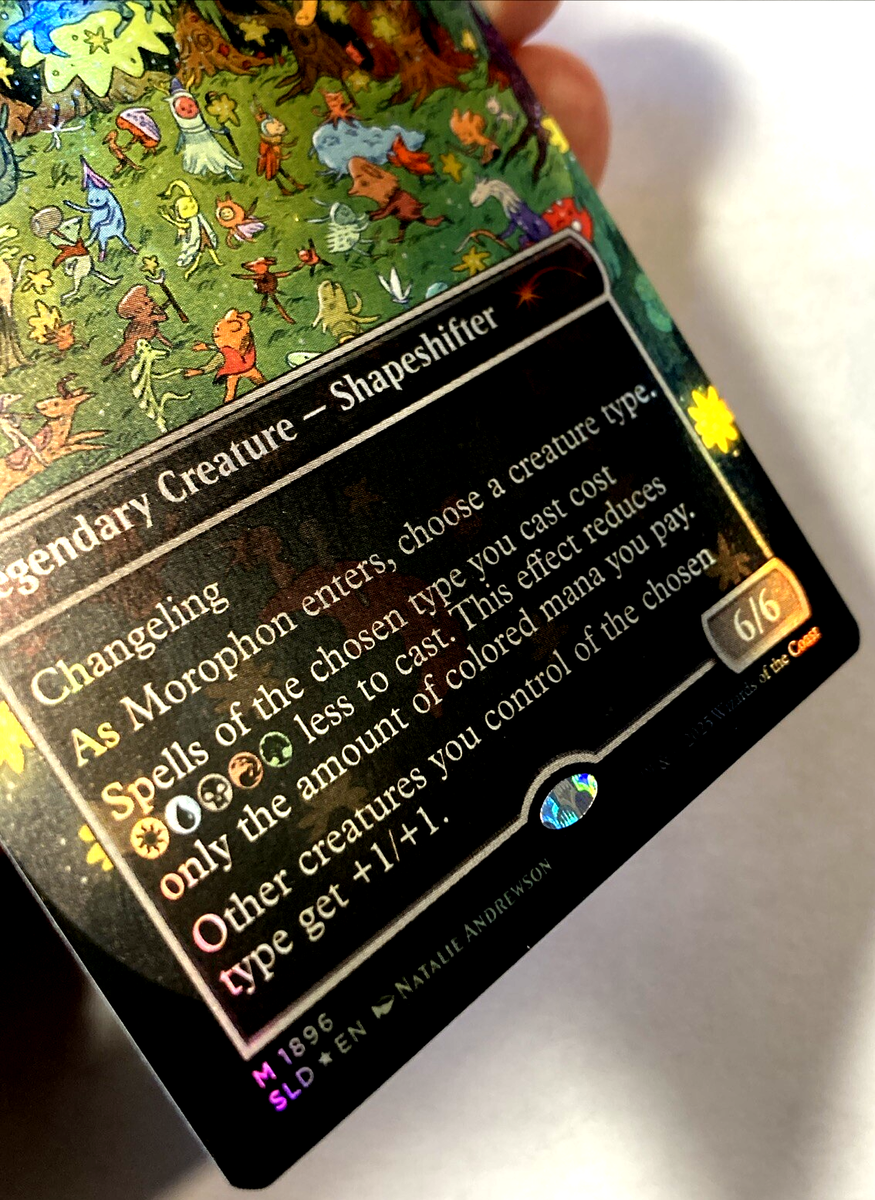 MTG Morophon, the Boundless (Double Rainbow Foil) Secret Lair Deck