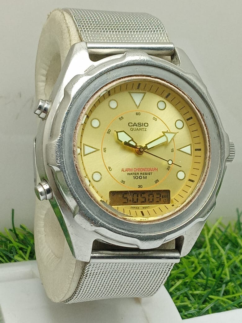 CASIO W-34 カシオ ビンテージ デジタルクオーツ（ジャンク） Casio Illuminator W-94H Module 1950 Alarm Chrono Quartz Vintage